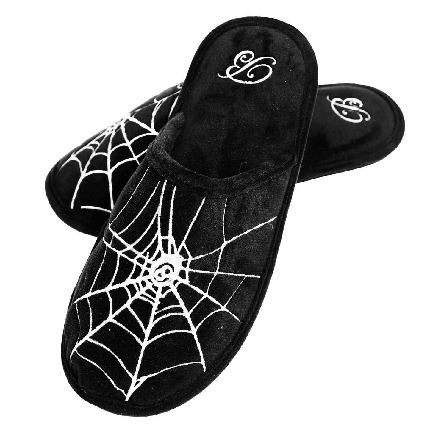 UNISEX SPIDER WEB COZY HOME SLIPPERS