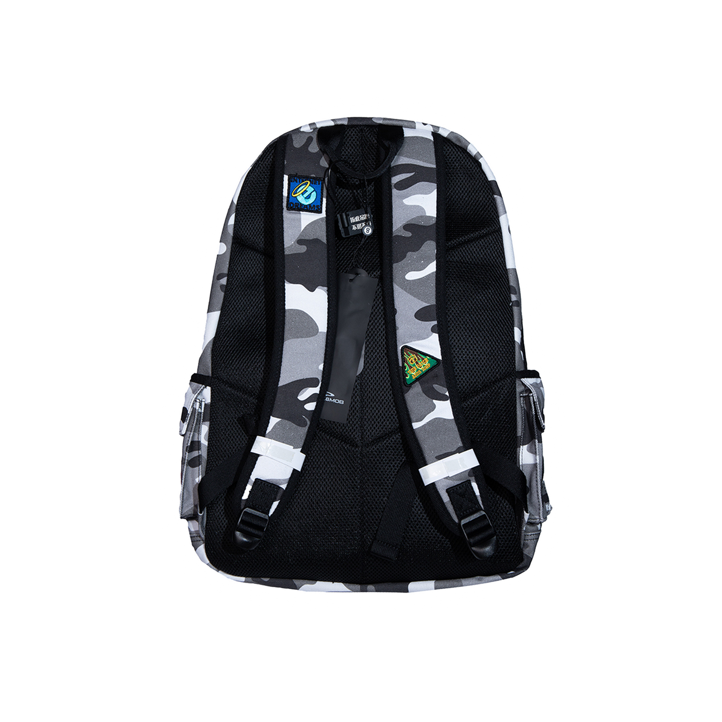 FIRE AHH PATCHES CAMO BACKPACK