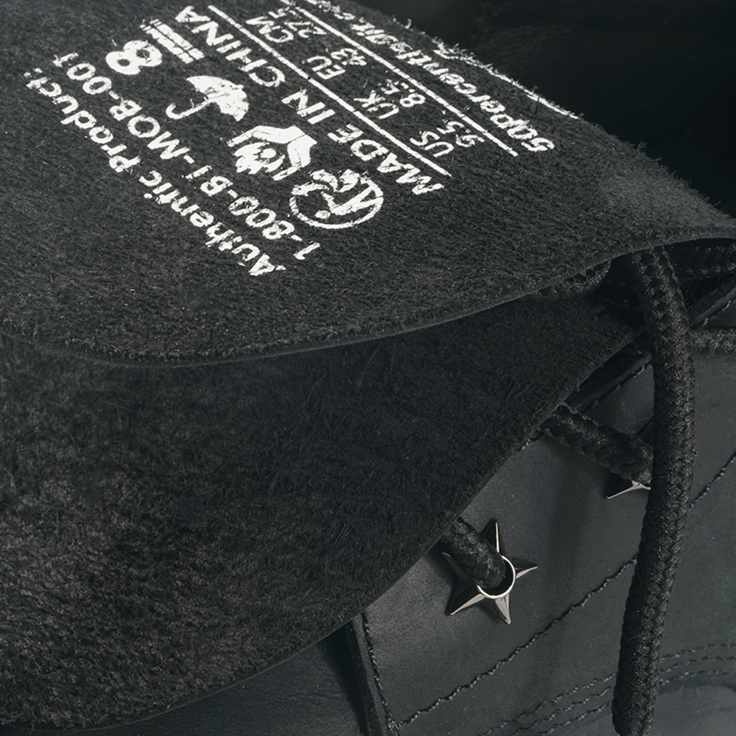 "BIG STEPPA" BOOTS BLACK