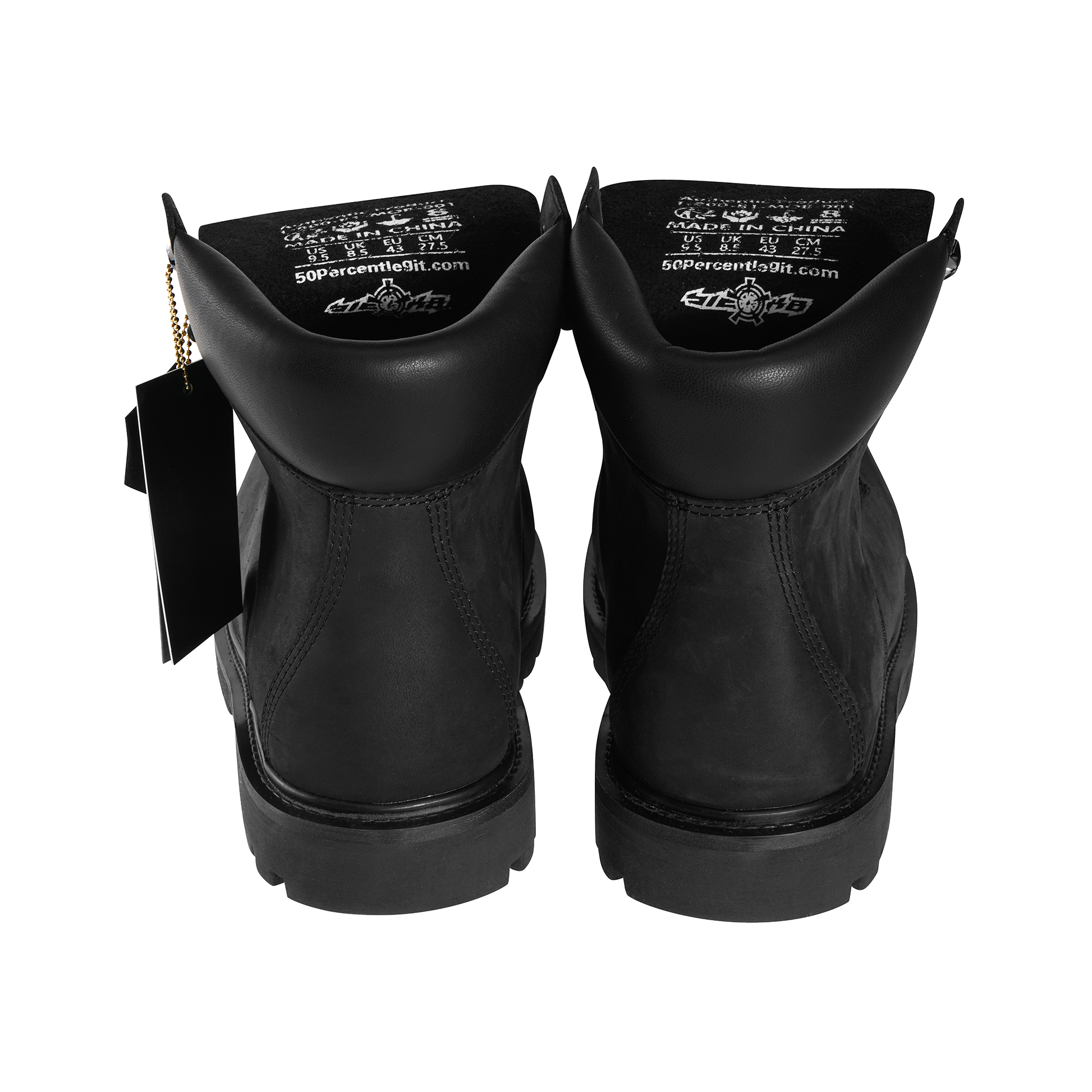 "BIG STEPPA" BOOTS BLACK