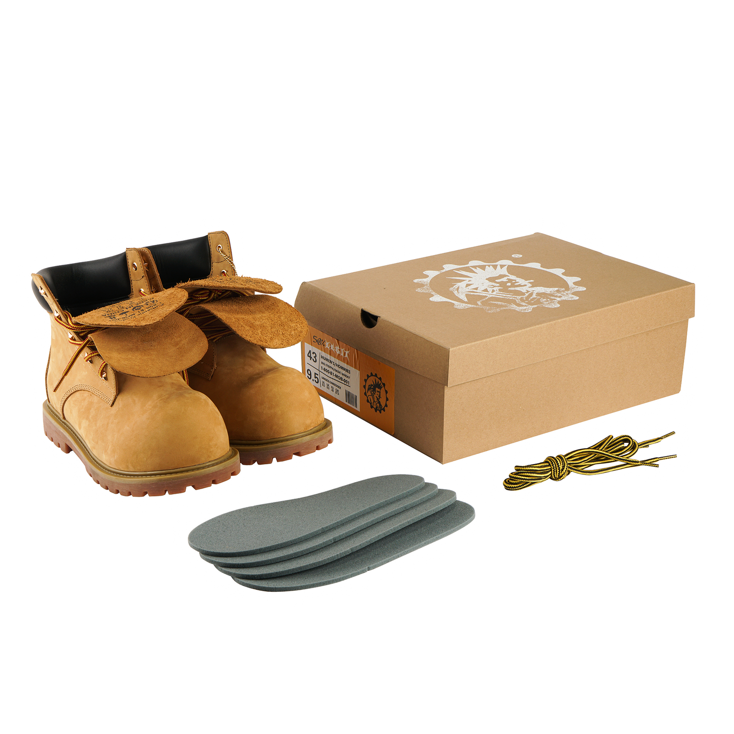 "BIG STEPPA" BOOTS WHEAT