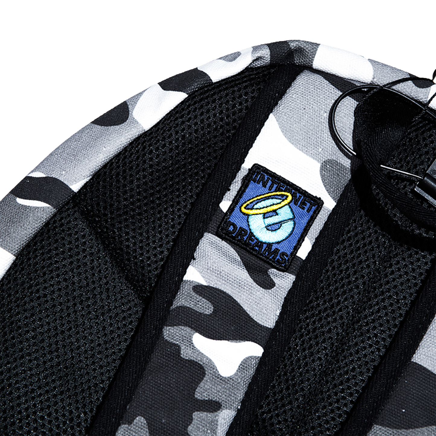 FIRE AHH PATCHES CAMO BACKPACK
